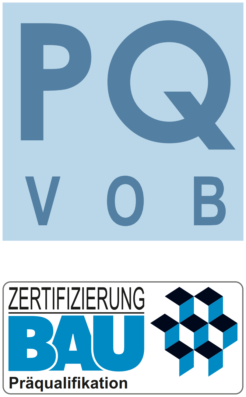 Präqualifikation PQ VOB und Zertfizierung Bau